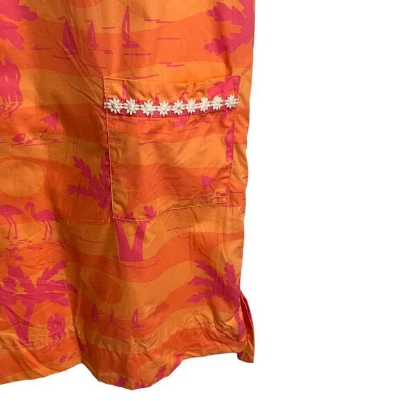 Lilly Pulitzer Vintage Sunset Sweetness Shift Dress Size 8 - Picture 5 of 8